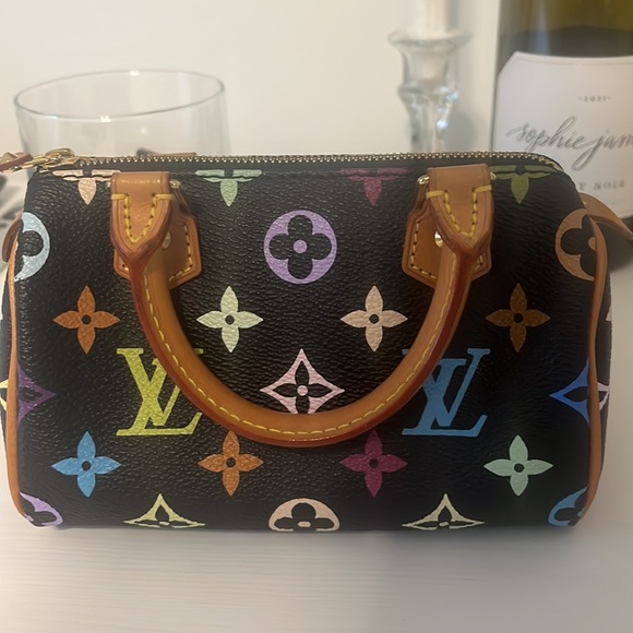 Louis Vuitton Multicolor Noir mini speedy - Picture 13 of 16